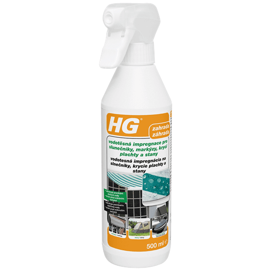 HG Systems HG 622 - Vodotesná impregnácia pre slnečníky, plachty a stany 500 ml